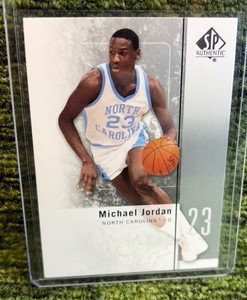 Upper Deck 2011-12 SP Authentic Michael Jordan #1 North Carolina Tar Heels