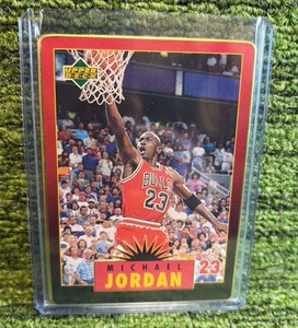 1996 UD Metal Michael Jordan - Tin Set RedBlack Bordered Michael Jordan #2