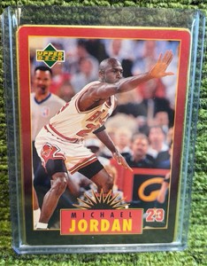 Michael Jordan 1996 Upper Deck Jordan Metal Collection card #4