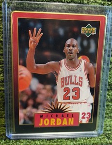 Michael Jordan 1996 Upper Deck Jordan Metal Collection card #5