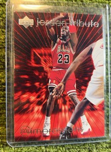1997 Upper Deck Michael Jordan Tribute #MJ42 Michael Jordan (Impressions) Chicago Bulls -NICE