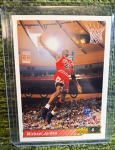 1995-96 Collectors Choice Checklist #210 Michael Jordan Chicago Bulls