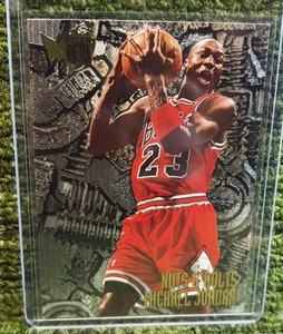 1995-96 Fleer Metal Michael Jordan, Nuts & Bolts, Chicago Bulls