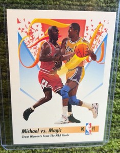 1991 Skybox Michael Jordan  vs Magic Johnson #333