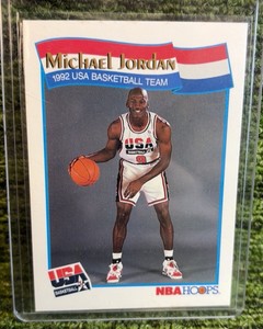1992 NBA Hoops USA Basketball Michael Jordan #55, Chicago Bulls, HOF