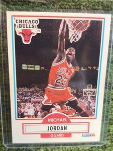 1990-91 Fleer #26 Michael Jordan Chicago Bulls