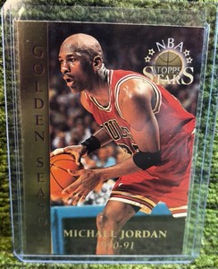 1996 Topps NBA Stars #74 Michael Jordan Golden Season Chicago Bulls