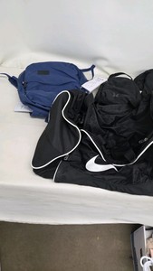 lot of 5 sports bagsbackpacks