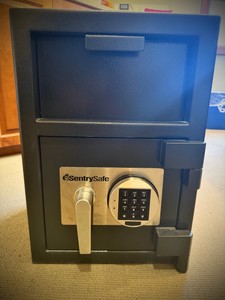 Sentry Safe electronic comes with codes
