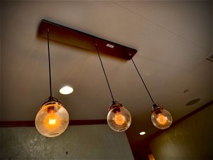 Light fixture will be disconnected and ready to go at pickup