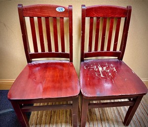 chairs x 2