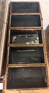 Bread pan five slot