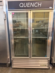 True Refrigeration GDM-43 Refrigerated Merchandiser Two-section