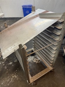 commercial kitchen landing table