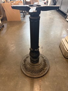 cast iron pedestal no top