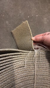 Roll of carpet edging