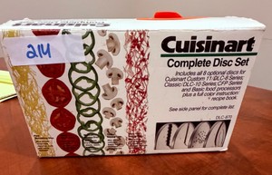 Cuisinart complete disc set