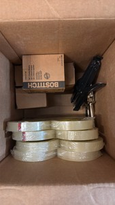 assorted office supplies