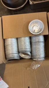2 12 inch pie tins