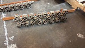 rosette irons industrial