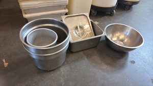 misc bowls pans