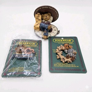 Vintage Boyds Bears & Friends Lot Bearstone Hardley Hasslefree Folkwear Bearwear