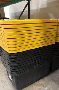 27 gallon totes (8)