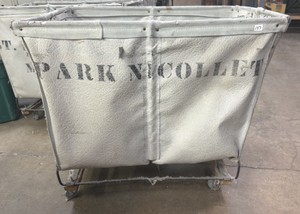 Vintage Small Laundry cart