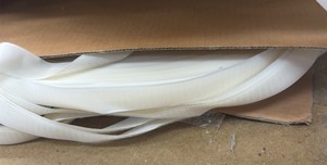 1 12 rolls of White Velcro