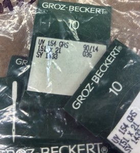 Groz Beckert industrial sewing needles