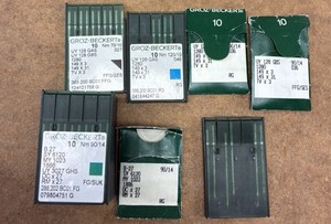 Groz Beckert industrial sewing needles