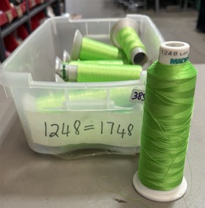 embroidery thread cones