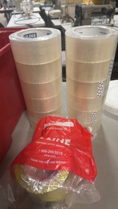 Packing tape 12 rolls Uline S2184