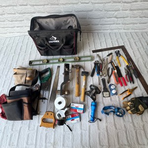 Misc. tools, bags, saws, handhelds etc.