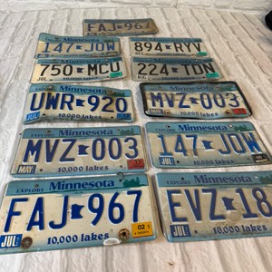 License plates