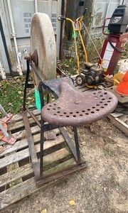 Vintage Grinding Stool