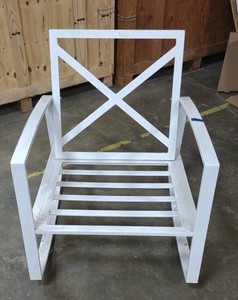 wide patio chair