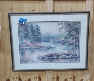 river painting