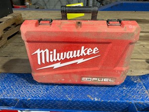 Milwaukee Storage Case And Toolbox w Phone Co. Assortment Tools