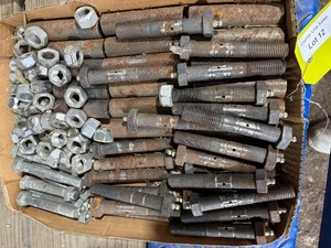Heavy Duty Leaf Spring Greaseable Shackle Bolts Caster Wheel Bolts