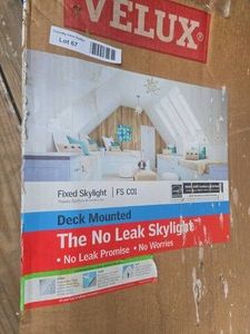 Velux Skylight with Solar Powered Shades