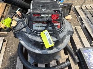 Craftsman Wet and Dry Vac with Accessories.