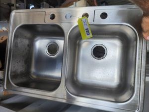 New Stainless Steel Double Kitchen Sink
