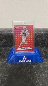 2022 Zenith Josh Allen RARE RETRO RED REFRACTOR SSP INVESTMENT CARD