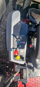 Exmark zero turn lawn mower w/bagger