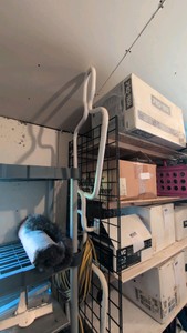 2 mountable retail display clothing holder