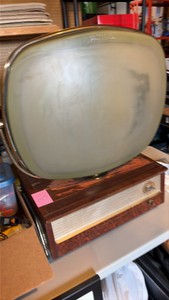vintage philco predista television