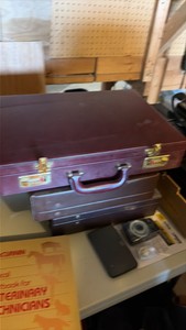 vintage briefcases with combination locks