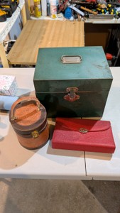 Vintage storage and cases