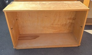 bookshelf with one shelf